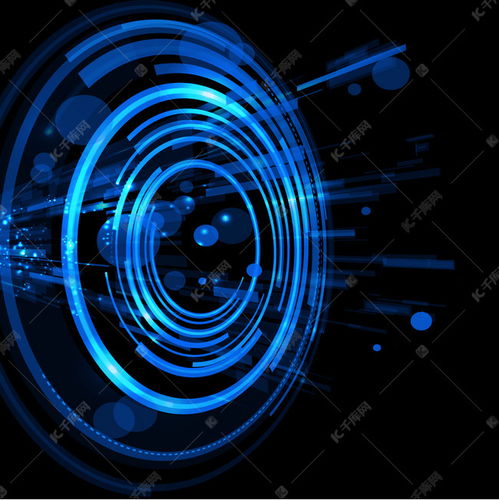 解鎖視覺創意 千庫網免費科技炫光素材助您打造專業設計